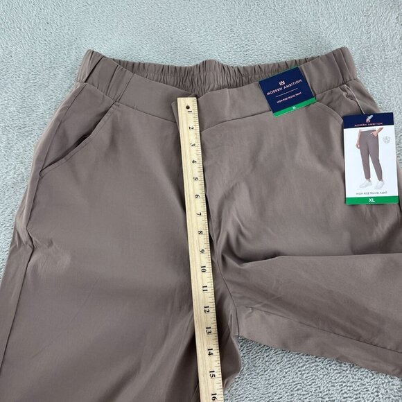 Modern Ambition High-Rise Travel Pant XL Recycled Nylon/Spandex NWT 3499 - Picture 8 of 11
